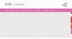 Desktop Screenshot of ipace.org.ar